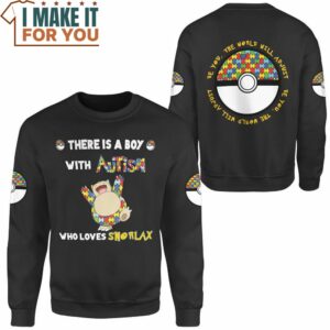 Pokemon Snorlax Autism Sweatshirt Apparel Best Pokemon Gifts for Fans 2