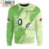 Pokemon Celebi Sweatshirt Apparel, Affordable Pokemon Gifts for Adults and Kids