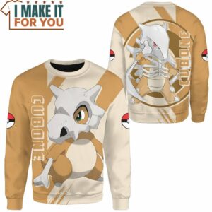 Pokemon Cubone Sweatshirt Apparel Perfect Present for Pokemon Fans 2