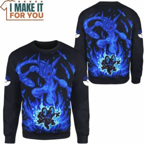 Pokemon Evolve Froakie within Greninja Sweatshirt Exciting Pokemon Gift Ideas 2