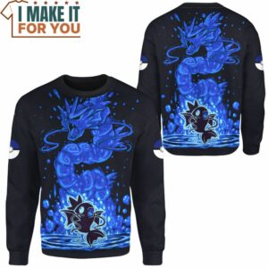 Pokemon Evolve Magikarp within Gyarados Sweatshirt Exciting Pokemon Gift Ideas 2
