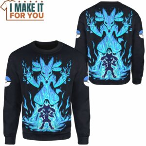 Pokemon Evolve Riolu within Lucario Sweatshirt Exciting Pokemon Gift Ideas 2