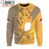 Pokemon Raichu Sweatshirt, Top Pokemon Gifts for Adults