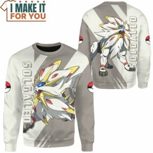 Pokemon Solgaleo Legendary Sweatshirt Best Gift Ideas for Pokemon Lover 2