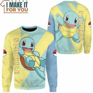 Pokemon Squirtle Hoodie Sweatshirt Best Gift Ideas for Pokemon Lover 2