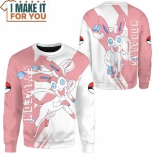 Pokemon Sylveon Hoodie Sweatshirt Best Gift Ideas for Pokemon Lover 2