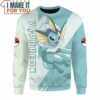 Pokemon Vaporeon Sweatshirt, Best Gift Ideas for Pokemon Lover