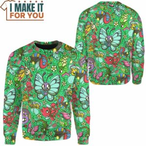 Pokemon Bug Sweatshirt Amazing Presents for Pokemon Fans of All Ages 2