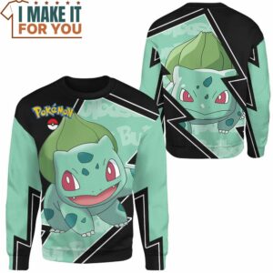Pokemon Bulbasaur Sweatshirt Amazing Presents for Pokemon Fans of All Ages 2