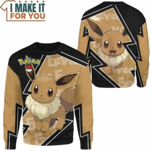 Pokemon Eevee Sweatshirt Amazing Presents for Pokemon Fans of All Ages 2