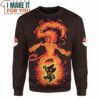 Pokemon Evolve Chimchar within Infernape Sweatshirt, Gifts for Pokemon Lovers