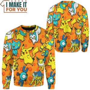 Pokemon Electric Sweatshirt Amazing Presents for Pokemon Fans of All Ages 2