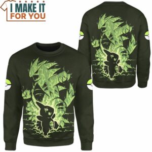 Pokemon Evolve Larvitar within Tyranitar Sweatshirt Gifts for Pokemon Lovers 2