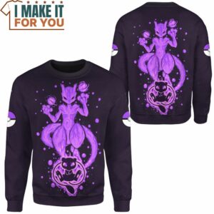 Pokemon Evolve Mewtwo Sweatshirt Gifts for Pokemon Lovers 2