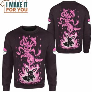 Pokemon Evolve Sylveon Sweatshirt Gifts for Pokemon Lovers 2