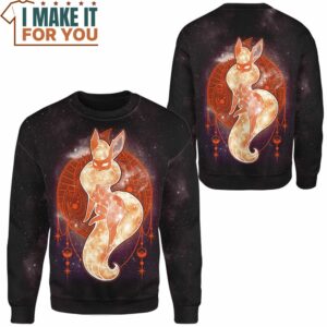Pokemon Flareon Starry Sweatshirt Amazing Presents for Pokemon Fans of All Ages 2