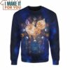 Pokemon Galaxy Eevee Sweatshirt, Amazing Presents for Pokemon Fans of All Ages