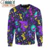 Pokemon Ghost Type 3D Sweatshirt, Cool Pokemon Gifts for Fans