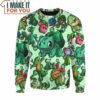 Pokemon Grass Sweatshirt, Cool Pokemon Gifts for Fans