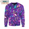 Pokemon Psychic Type and Mewtwo 3D Sweatshirt, Cool Pokemon Gifts for Fans