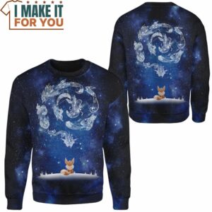 Pokemon Starry Evolutions Sweatshirt Cool Pokemon Gifts for Fans 2