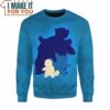 Pokemon Blastoise Classic Sweatshirt, Top Pokemon Gifts for Adults