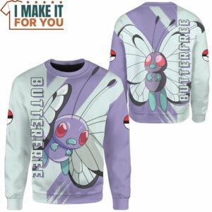 Pokemon Butterfree Christmas Sweatshirt Best Pokemon Gifts 2