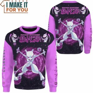 Pokemon Mew Two Pixel Sweatshirt Amazing Presents for Pokemon Fans 2
