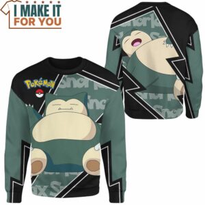 Pokemon Snorlax Classic Sweatshirt Exciting Pokemon Gift Ideas 2