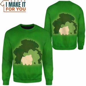 Pokemon Venusaur Classic Christmas Sweatshirt Cool Pokemon Gifts 2