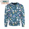 Pokemon Water Seamless Pattern AOV Christmas Sweatshirt, Pokemon Gifts for Men