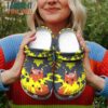 Garchomp Face Tie Dye Classic Clogs, Exciting Pokemon Gift Ideas