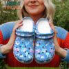 Ice Pokemon Type Pattern Classic Clogs, Exciting Pokemon Gift Ideas
