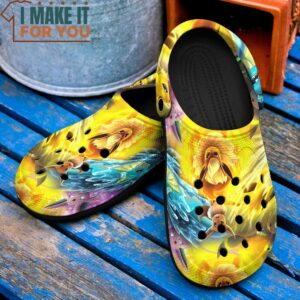 Pokemon Eevee Colorful Classic Clogs Unique Pokemon Gifts 4