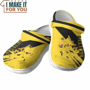 Pokemon Pikachu Classic Clogs Perfect Present for Pokemon Fans 3
