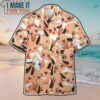 Pokemon Cute Eevee Hawaiian Button Shirt, Amazing Presents for Pokemon Fans of All Ages