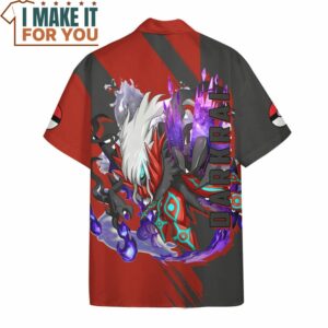 Pokemon Darkrai Hawaiian Button Shirt Top Pokemon Gifts for Adults 3