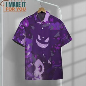 Pokemon Pattern Hawaiianan Shirt Pokemon Gifts for Men 2
