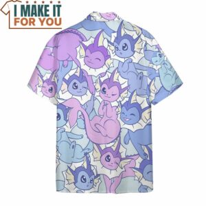 Pokemon Pattern Hawaiianan Shirt Cool Pokemon Gifts 3