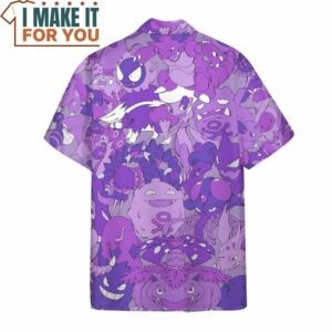 Pokemon Pattern Hawaiianan Shirt Ultimate Gift for Pokemon Fan 3