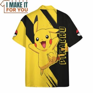 Pokemon Pikachu Hawaiian Button Shirt Best Shirt for Pokemon Enthusiasts 4