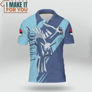 Pokemon Dialga Polo Shirt Perfect Present for Pokemon Fans 2