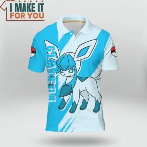Pokemon Glaceon Polo Shirt Exciting Pokemon Gift Ideas 2