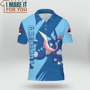 Pokemon Greninja Polo Shirt Exciting Pokemon Gift Ideas 2