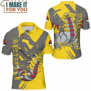Pokemon Giratina Polo Shirt Exciting Pokemon Gift Ideas 3