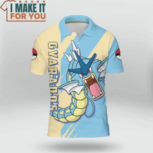 Pokemon Gyarados Polo Shirt Exciting Pokemon Gift Ideas 2