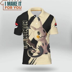 Pokemon Mimikyu Polo Shirt Best Pokemon Gifts for Your Loved Ones 2
