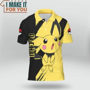 Pokemon Pichu Polo Shirt Best Pokemon Gifts for Your Loved Ones 2