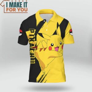 Pokemon Pikachu Polo Shirt Best Pokemon Gifts for Your Loved Ones 2