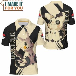 Pokemon Mimikyu Polo Shirt Best Pokemon Gifts for Your Loved Ones 3